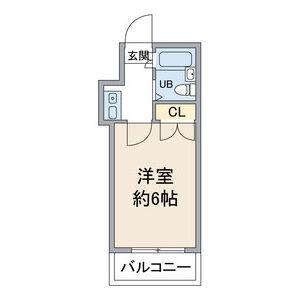 レオパレス陸前(1K/1階)の間取り写真
