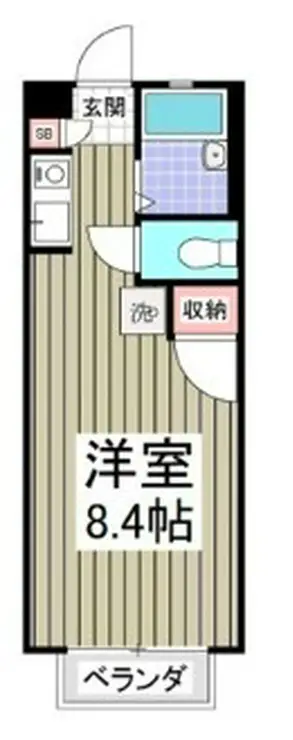 ヒルパール 2階階 間取り