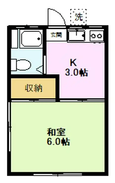 ハイム小林 1階階 間取り