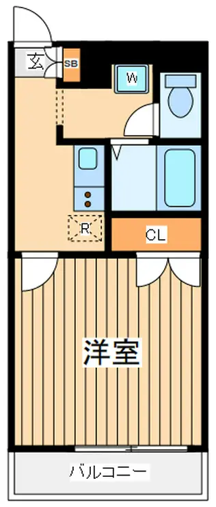 アンプルールフェールM2 2階階 間取り