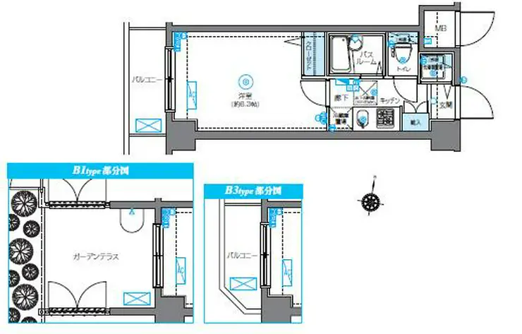 フェニックス椎名町 4階階 間取り