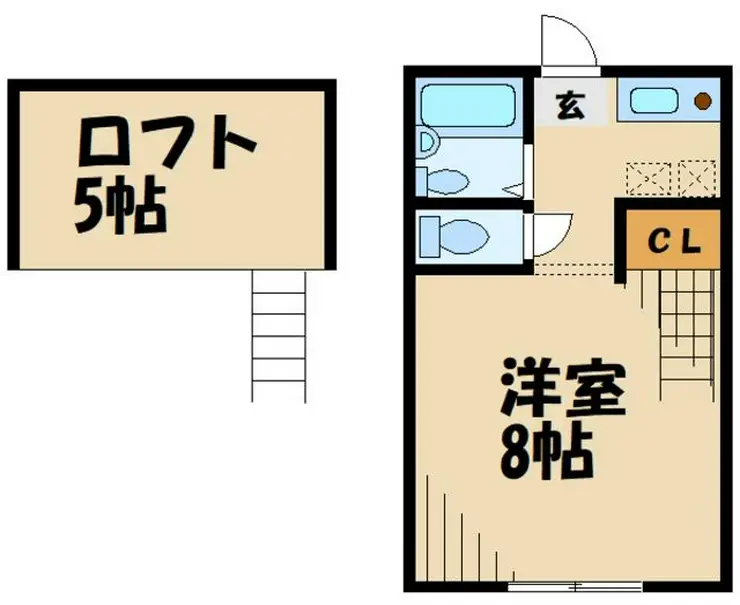 ミネルバ 2階階 間取り