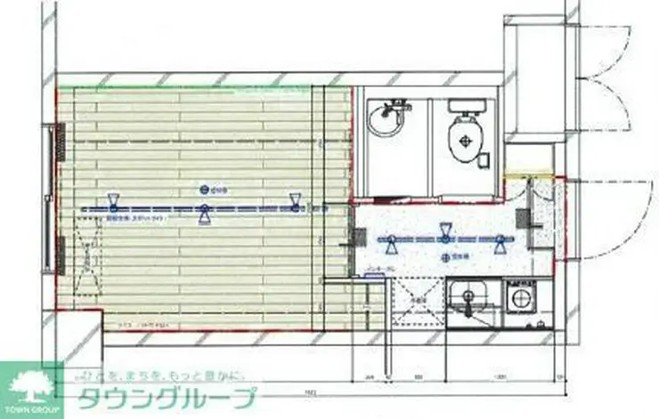 クリオたまプラーザ壱番館 5階階 間取り