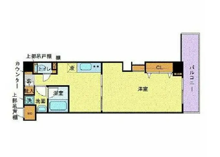 トーシンフェニックス江戸川橋 1階階 間取り