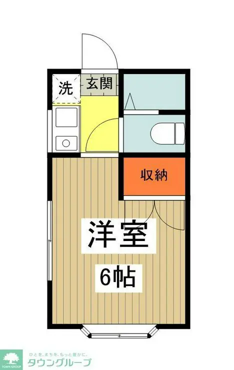 沢井コーポ 2階階 間取り
