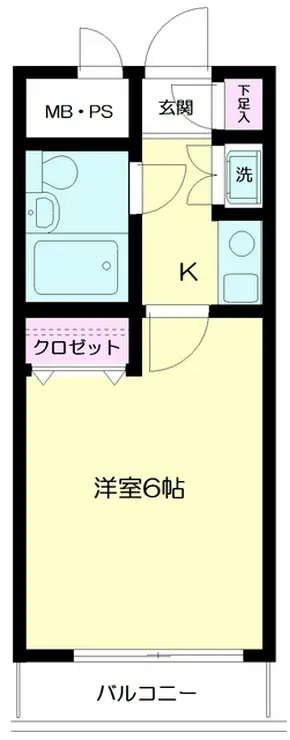 日神パレス杉田A棟 3階階 間取り