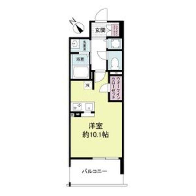 ARTIZA堺(ワンルーム/11階)の間取り写真