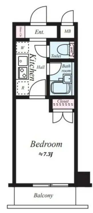 グランヴァン上板橋 2階階 間取り