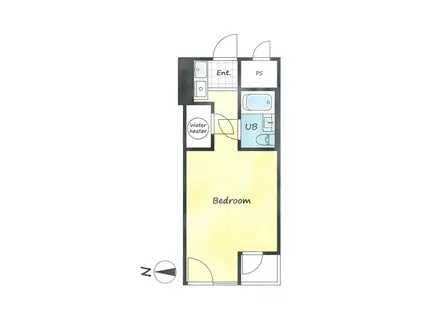 スターコート日本橋(ワンルーム/4階)の間取り写真