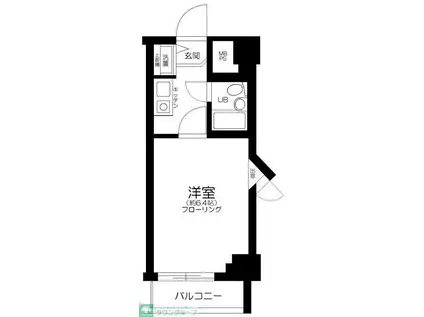 新中野スカイレジテル(1K/9階)の間取り写真