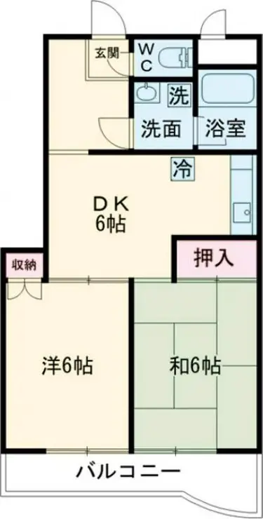 第3小池ビル 6階階 間取り