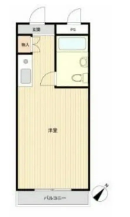 メゾン・ド・ノア明神町 3階階 間取り