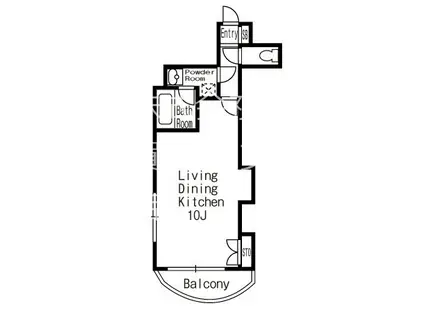 リリーフ大濠III(ワンルーム/5階)の間取り写真