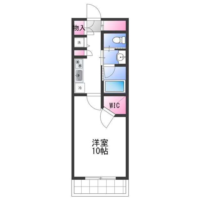 PHOENIX VILLA りんくう(1K/5階)の間取り写真