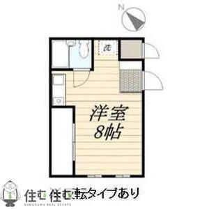 アーク・ファースト(ワンルーム/2階)の間取り写真