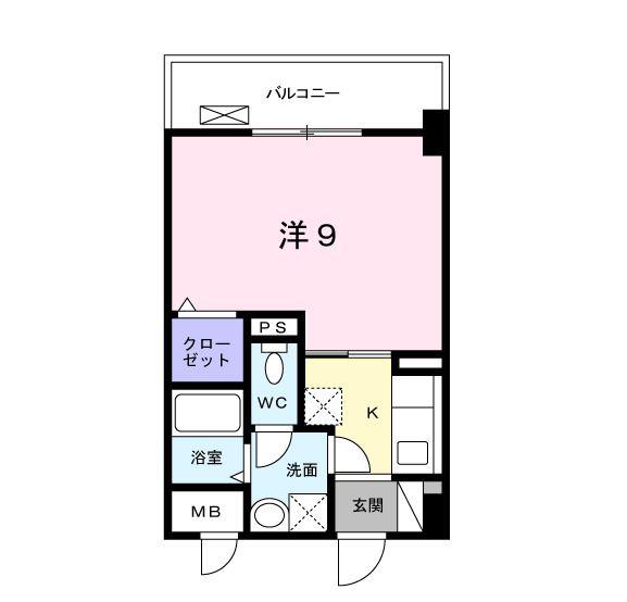 SIGMA.T.TM(1K/1階)の間取り写真