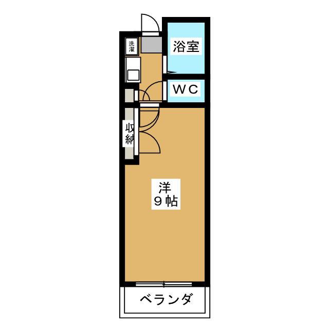 ＪＲ横浜線 小机駅 徒歩6分 2階建 築32年(1K/2階)の間取り写真