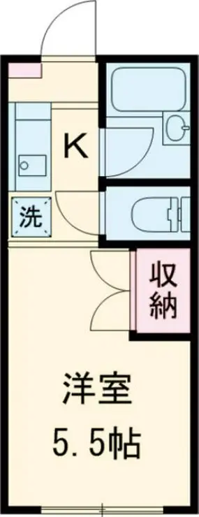 スカイハイツ土方 1階階 間取り