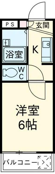 メゾンコバヤシ 2階階 間取り