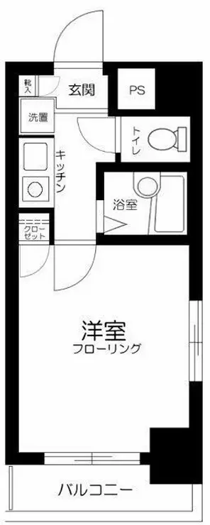 スカイコート早稲田第三 3階階 間取り