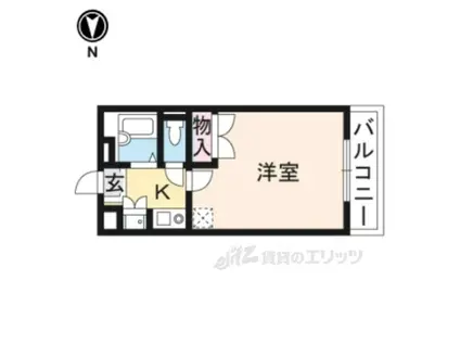 レオパレス関屋(1K/2階)の間取り写真