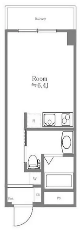 ライオンズマンション太子堂第2 3階階 間取り