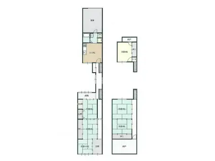 高岡市守護町(6DK/1階)の間取り写真