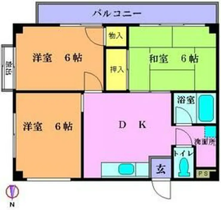 オリエンタルホーム木村 2階階 間取り