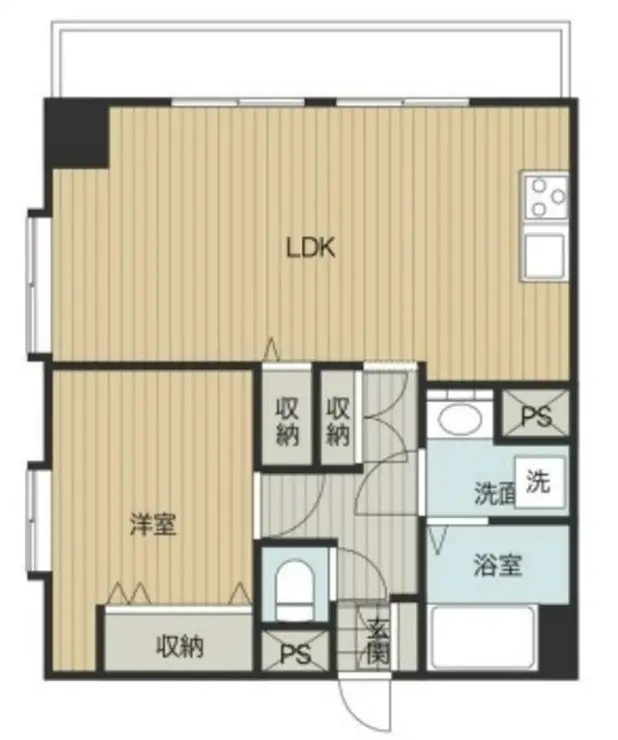 妙義坂マンション 8階階 間取り