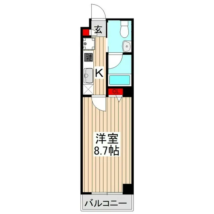 レヴィーガ練馬北町 3階階 間取り