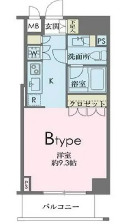 ドゥーエ南麻布 5階階 間取り