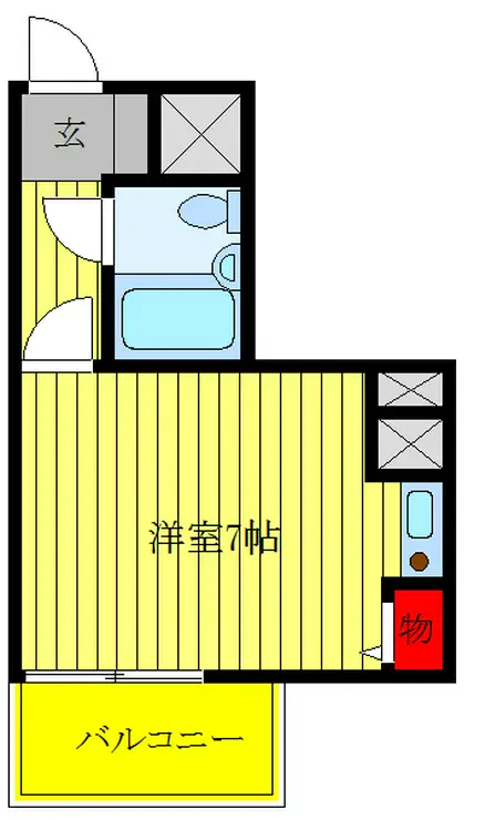 パルスクエア西川口 3階階 間取り