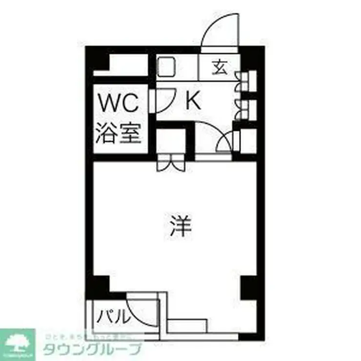 日神パレス上板橋 3階階 間取り