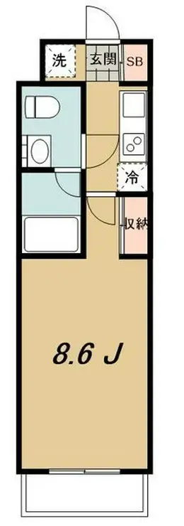 スパシエスタイル練馬春日町 3階階 間取り