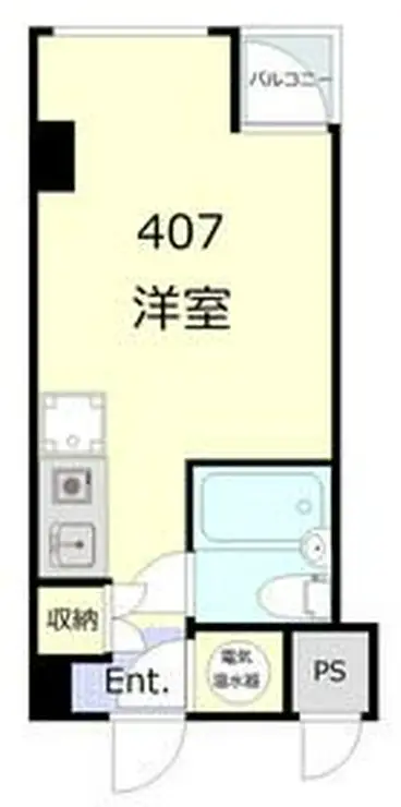 東新橋ビル 4階階 間取り