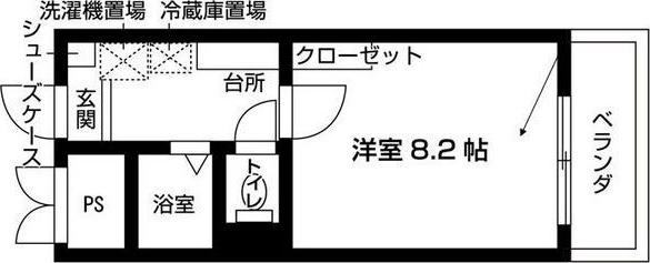 LIVRE久屋(1K/3階)の間取り写真