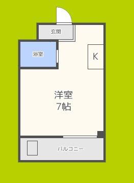 大宝・深江橋CTスクエアー(ワンルーム/3階)の間取り写真