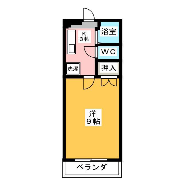 ステュディオ メッチェン(1K/3階)の間取り写真