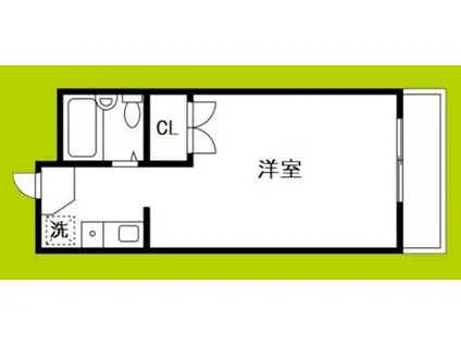 エスプライム新大阪II(ワンルーム/2階)の間取り写真