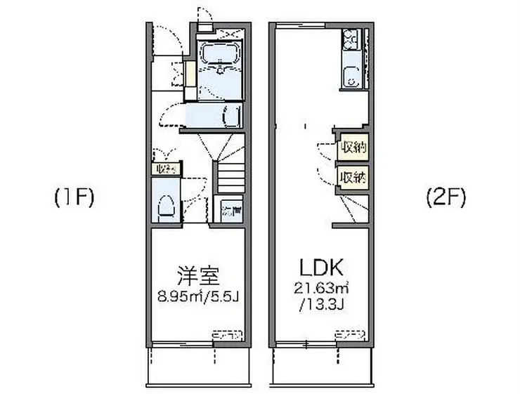 レオネクストREN 1階階 間取り