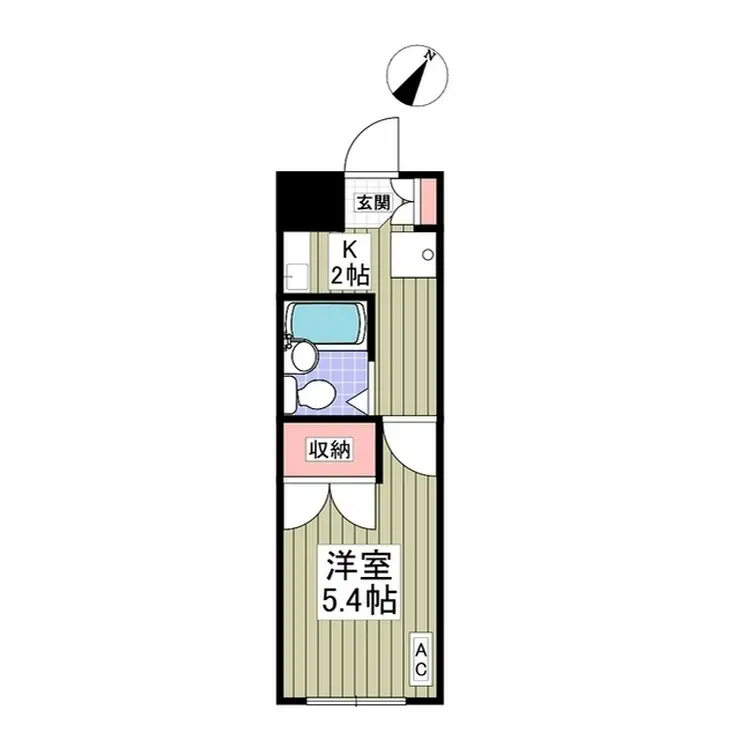 KSハイツ川越 1階階 間取り