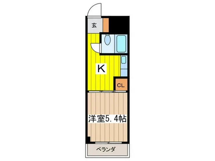 カメリアハウス 4階階 間取り