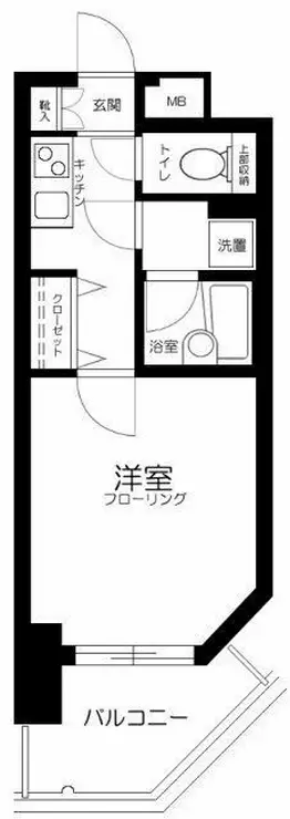 パークウェル三田 10階階 間取り