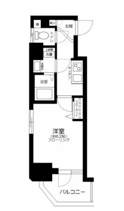グローバン板橋 9階階 間取り