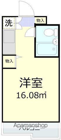 トップ巣鴨(ワンルーム/3階)の間取り写真