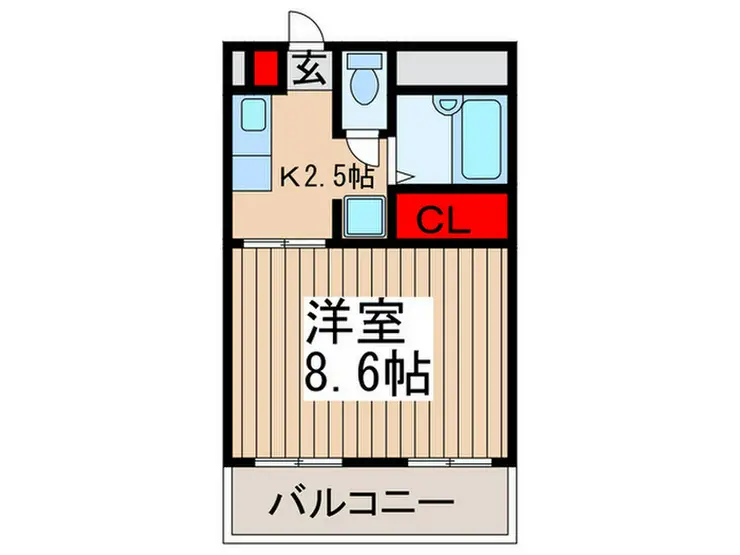 鴻巣駅前ビル 5階階 間取り