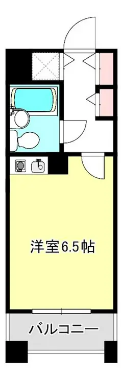 ダイアパレスグランデージ大倉山弐番館 2階階 間取り
