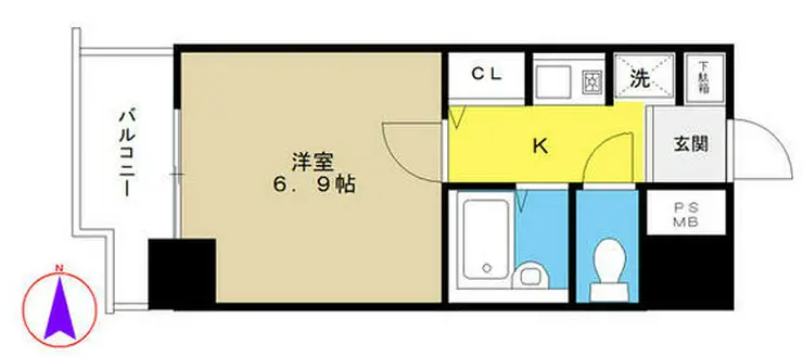 日神パレステージ西池袋 10階階 間取り