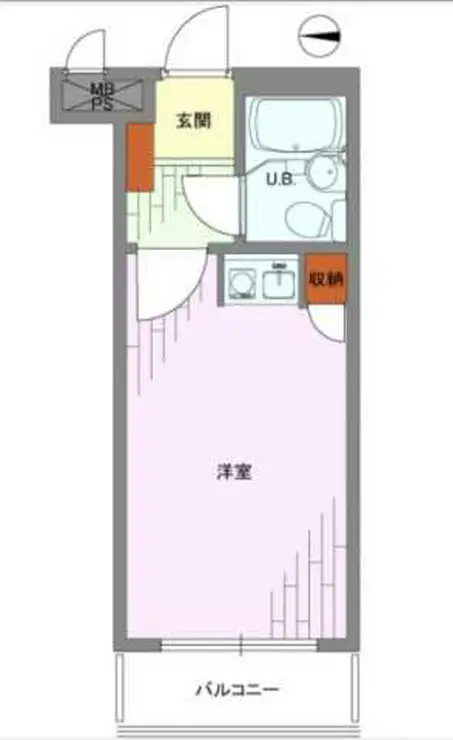 ライオンズマンション中野大和町 2階階 間取り