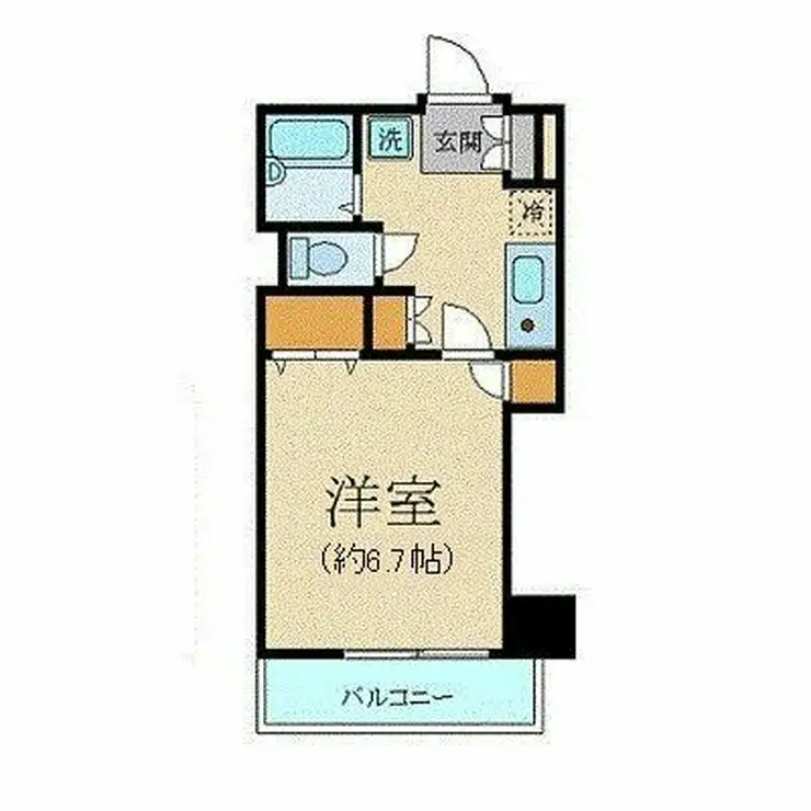 ヴェルト五反田西 2階階 間取り